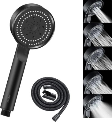 Cloudtail Era ABS High Pressure Multi Function Hand Shower with 1mtr ss tube and wall hook Shower Head