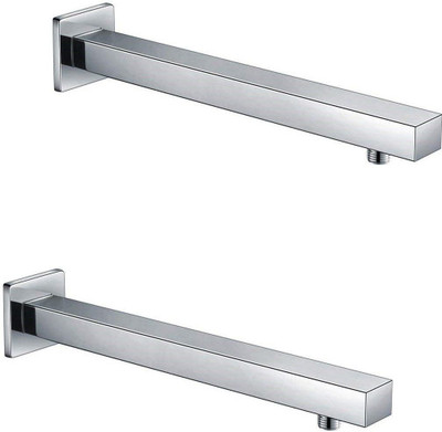 Tapsa by TAPSA 24 Inch Stainless Steel Arm Square Shower Arm For Bathroom pack of -2 Shower Head