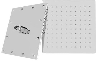 IBEY 4 Inch Square Rain Shower Head Stainless Steel High-Pressure Wall Modern Design Shower Head