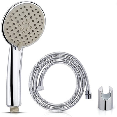 Sellzy 5 Flow Modes ABS HS-019 Plastic Hand Shower with SS Tube 1.5 M and Hook Shower Head