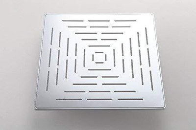Adivta Maze Overhead Shower 6x6 Shower Head with 15 inch Arm Shower Head