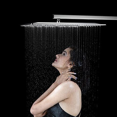R. N. RN 6101 20-INCH SS Aston Ultra Slim Overhead Shower Shower Head