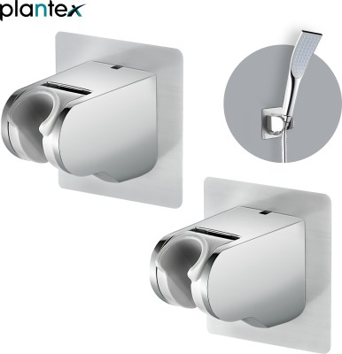 Plantex Hand Shower Holder for Bathroom/Strong Self Adhesive Adjustable Handheld Shower Shower Head