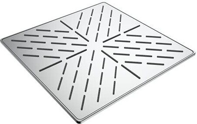 R. N. Square 12x12 inches Overhead stainless Steel RainFall For Bathroom_6251 Shower Head