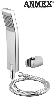 ANMEX Multipurpose HandSpray Hand Shower Set with 1.5mtr SS Shower Tube and Wall Hook(Chrome)