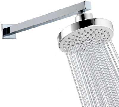 ANMEX 4X4 ABS Round BNDI Overhead Shower with 9inch SS Square Arm Shower Head