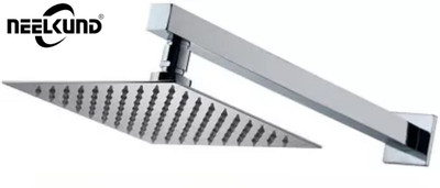 NEELKUND 8x8 Premium Quality Heavy SS Ultra Slim Rain Shower Head with 15inch Square Arm Shower Head deal from flipkart NEELKUND 8x8 Premium Quality Heavy SS Ultra Slim Rain Shower Head with 15inch Square Arm Shower Head deal from flipkart