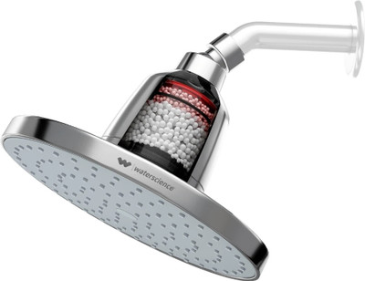 Water Science CLEO 8 Inch Rain Filter Without Arm For Hard Water Shower Head
