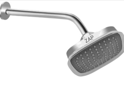 ZAP Felix ABS Plastic Square Rain overhead shower(5 x 5 Inch Approx) Shower Head Shower Head
