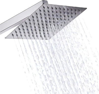 Adivta Mirror Ultra Slim Square Shower 12*12_24 Inch Square Arm Shower Head