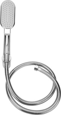 Prestige High Pressure Curve Hand Shower With 1.5 mtr SS Hose Pipe and Wall hook Shower Head