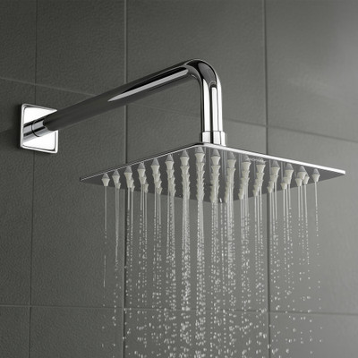 Plantex Stainless Steel Shower Head for Bathroom/Rain Shower Head/Shower-(6x6 In) Shower Head