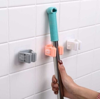 Manav Multicolor Plastic Broom Holder(1 Holders)