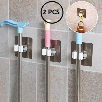 WebDealz Magic Sticker Self Adhesive Broom/Wiper/Mop HolderBHx2.62 Shower Caddy Organizer