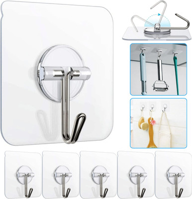 Ascension Glossy Shower Rod Hook(White)