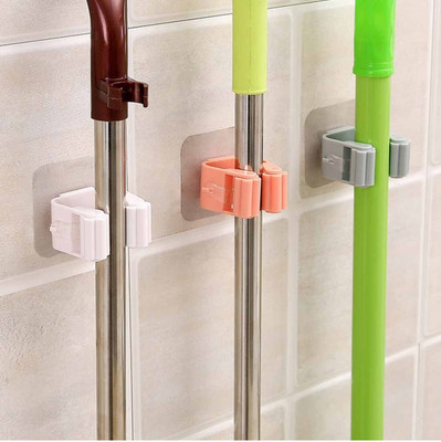 Manav Multicolor Plastic Broom Holder(1 Holders)