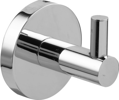 AGMECO Chrome Shower Rod Hook(Silver)