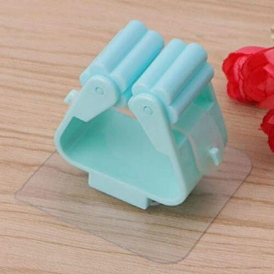Bhoomik Creation Multicolor Plastic Broom Holder(5 Holders)