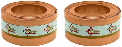 vastu vardan Vastu Copper Strip (Length- 8 Feet, Width- 1 Inch, Thickness- 0.2mm) (Pack of 2) Decorative Showpiece  -  0.02 cm(Brass, Copper)