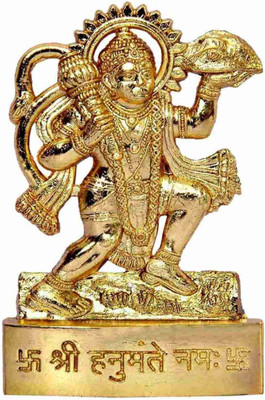 SHRI ASTHA VINAYAK Decorative Showpiece  -  10 cm(Brass, Gold)