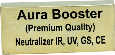 ARUM HANDICRAFT Brass Vastu Aura Booster Neutralize IR/UV/GS/CE for Increase Positivity Energy Decorative Showpiece  -  1.27 cm(Brass, Gold)