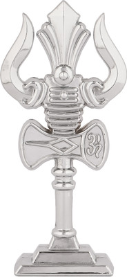 Shrey Shiv Collections Hindu God Lord Shankar Ji Trishul For Car Decorative Showpiece  -  3.5 cm(Copper, Steel)