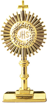 M Men Style Catholic Table Decoration Unique Christian Statue Ornament Decorative Showpiece  -  10 cm(Metal, Gold)