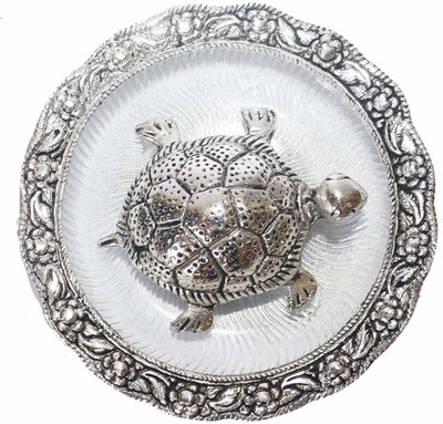 SHRI ASTHA VINAYAK Decorative Showpiece  -  3 cm(Aluminium, Silver)