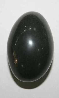 SPR enterprises Narayana Shaligram / Vishnu Salagram Decorative Showpiece  -  4 cm(Marble, Black)