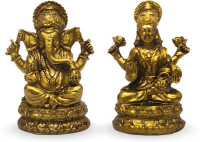 Terra Charms GLG-Grace Decorative Showpiece  -  12 cm(Polyresin, Gold)