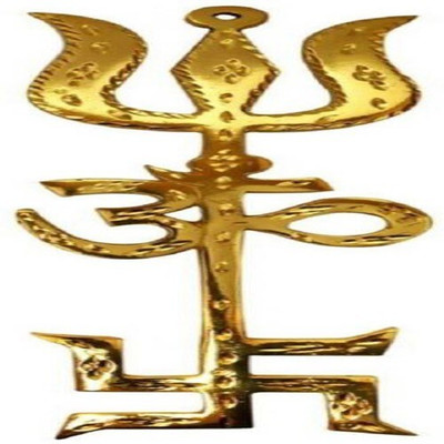 SHRI ASTHA VINAYAK Decorative Showpiece  -  10 cm(Metal, Yellow)