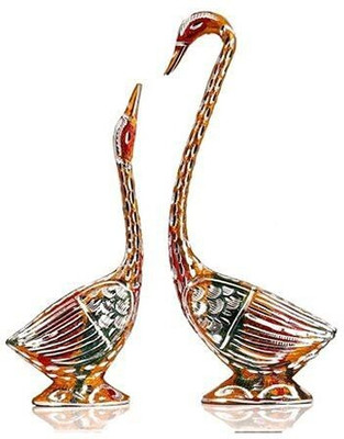 Vivan Creation SARAS MULTI BIG Decorative Showpiece  -  25 cm(Metal, Multicolor)