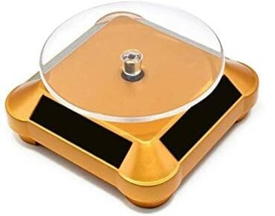venja Golden Solar Rotating Stand Decorative Showpiece  -  2 cm(Plastic, Multicolor)
