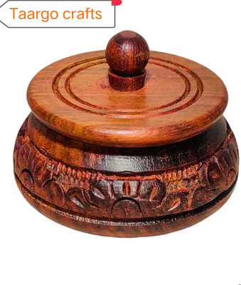 Taargo crafts TA-027-SNGL Decorative Showpiece  -  6.35 cm(Wood, Brown)