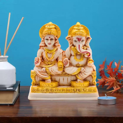sanskaari Decorative Showpiece  -  25 cm(Marble, Brown)