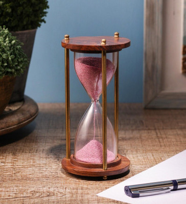 Flipkart Perfect Homes Decorative Showpiece  -  14 cm(Brass, Pink)