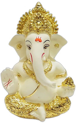 EGoodz Decorative Showpiece  -  8 cm(Polyresin, White)