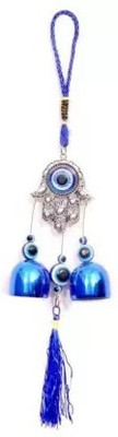 Vibgyor Products Decorative Showpiece  -  10 cm(Marble, Blue)