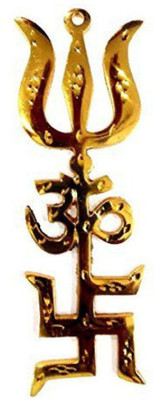 SHRI ASTHA VINAYAK Decorative Showpiece  -  1 cm(Brass, Gold)
