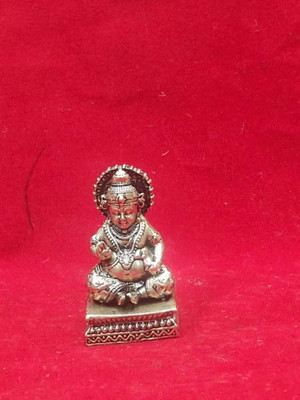 Vishal Murti Puja Bhandar Elegant Brass Lord Kuber Idol for Spiritual Home Décor Decorative Showpiece  -  5 cm(Brass, Gold)