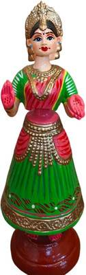 ADILAKSHMITOYS DANCING DOLL Decorative Showpiece  -  38.1 cm(Paper Mache, Multicolor)