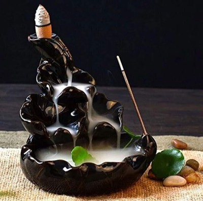 Neema Handicrafts Decorative Showpiece  -  10 cm(Polyresin, Black)