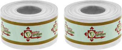 vastu vardan Aluminum Strip For Vastu Remedy {8 Feet ,18 MM Width, 0.3MM Thickness}{Pack-2} Decorative Showpiece  -  11 cm(Aluminium, Silver)