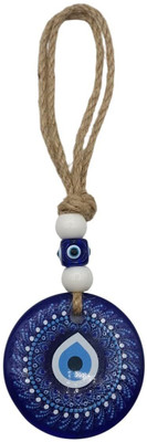 Tej Gifts Evil Eye Hanging for Car, Home Entrance Door Decoration Showpiece Hanging Car Hanging Ornament(Pack of 1)