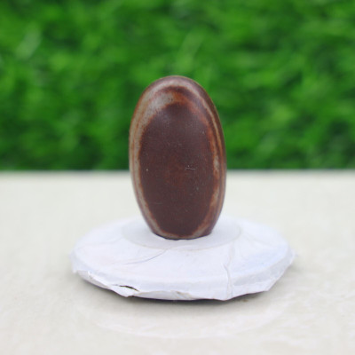 Neelkanth Shivling Stone 2 Inch Original Narmadeshwar Narmada Shivling, Shivalingam, Shivalinga Home Puja Decorative Showpiece  -  50 cm(Stone, Multicolor)