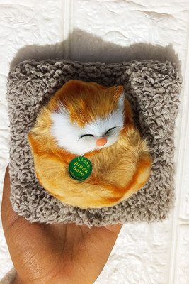 HYATT CREATION Decorative Showpiece  -  6 cm(Resin, Orange)