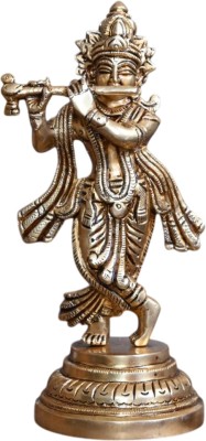 Sambhaav Decorative Showpiece  -  5 cm(Brass, Gold)