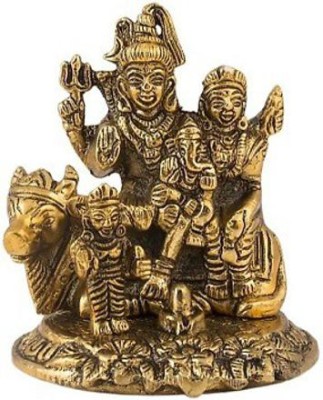 Amoksh Collection Amoksh Collection DurgaMaa decorative showpiece for Pooja/House Warming Decorative Showpiece  -  10.5 cm(Brass, Gold)