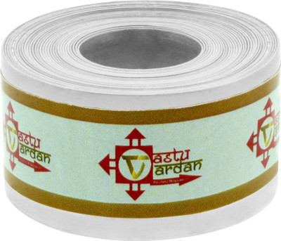 vastu vardan Aluminum Strip For Vastu Remedy (8 Feet, 18 MM Width, 0.3 MM Thickness)(Pack-1) Decorative Showpiece  -  11 cm(Metal, Silver)