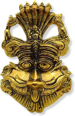 Epoojacart Keerthimukham Decorative Showpiece  -  15 cm(Metal, Copper)